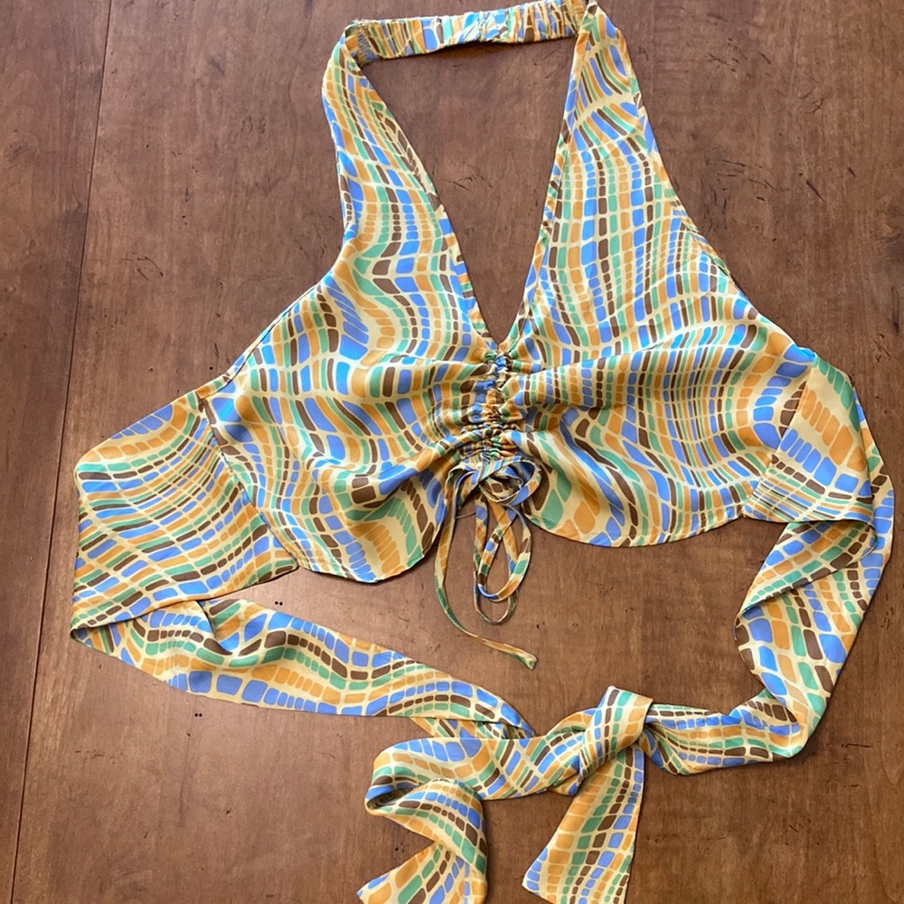 Dress Forum Los Angeles Halter Top, Size S, NWT